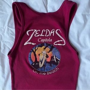 vintage ' zelda's capitola ' tank top